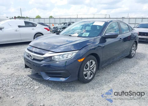 2017 Honda Civic Lx from USA, damaged, VIN 19XFC2F58HE056769